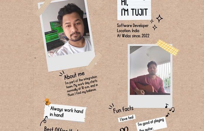 A day in the (Widas) life of Tujit Bora, software developer at Widas