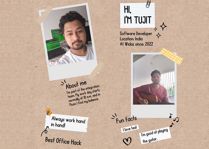 A day in the (Widas) life of Tujit Bora, software developer at Widas